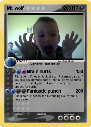 Pokemon Mr. wolf