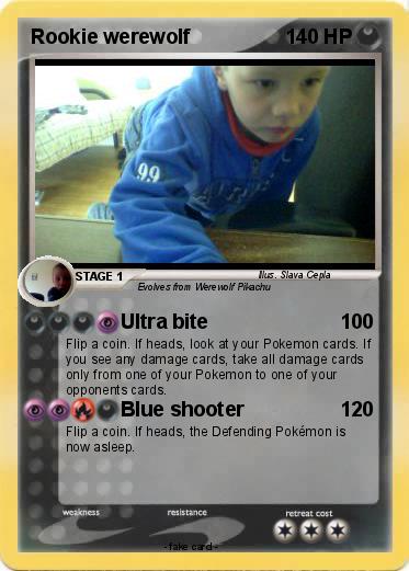 Pokemon Rookie werewolf