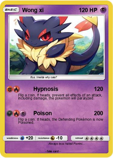 Pokemon Wong xi