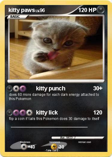 Pokemon kitty paws