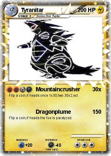 Pokemon Tyranitar