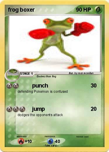 Pokemon frog boxer