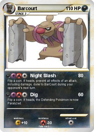 Pokemon Barcourt