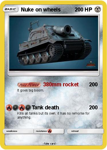 Pokemon Nuke on wheels