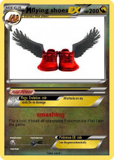 Pokemon flying shoes