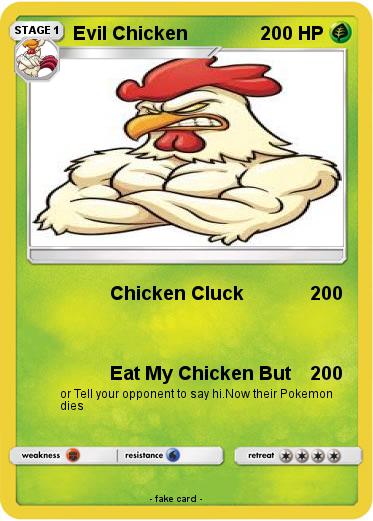 Pokemon Evil Chicken