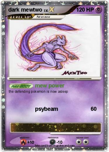 Pokemon dark mewtwo