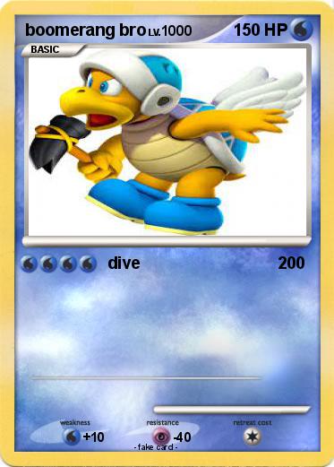 Pokemon boomerang bro