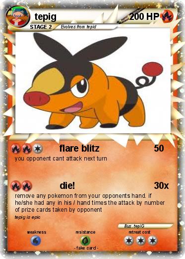 Pokemon tepig