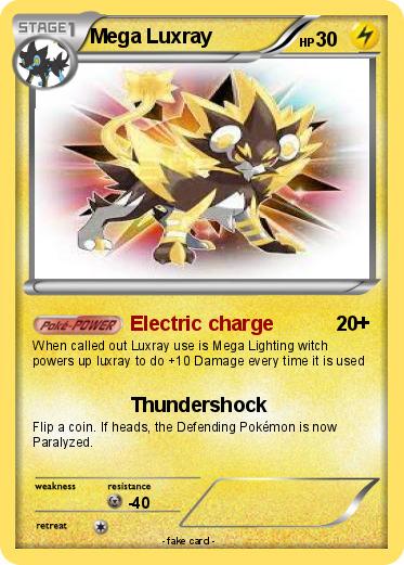 Pokemon Mega Luxray