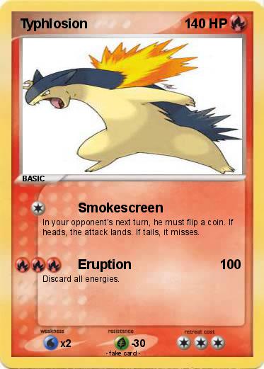 Pokemon Typhlosion