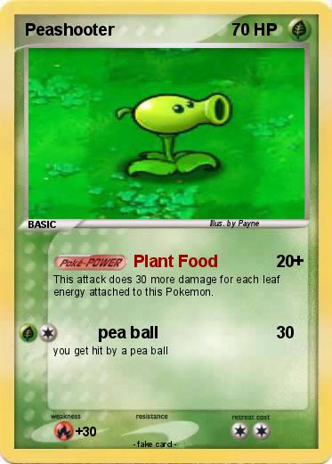 Pokemon Peashooter