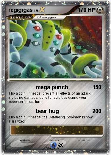 Pokemon regigigas