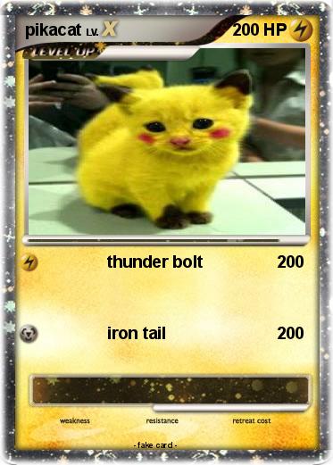 Pokemon pikacat