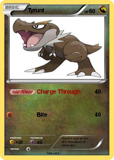 Pokemon Tyrunt