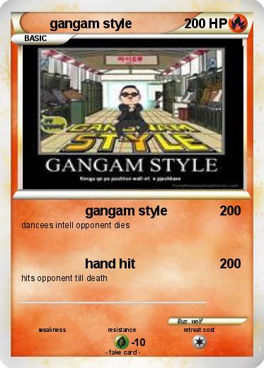 Pokemon gangam style