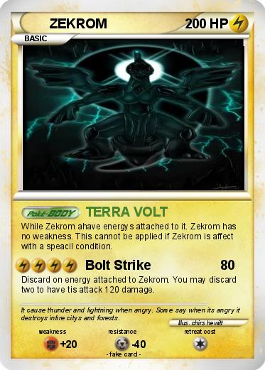 Pokemon ZEKROM