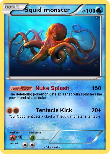 Pokemon Squid monster