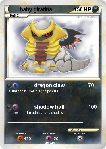 Pokemon baby giratina