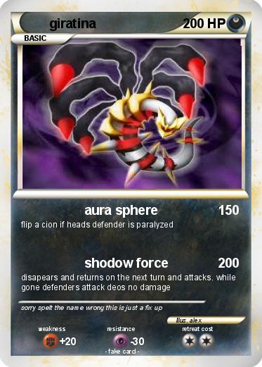 Pokemon giratina