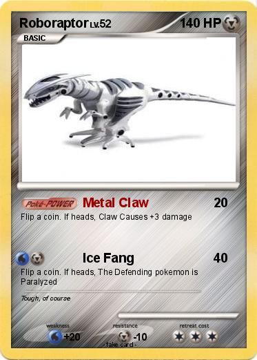Pokemon Roboraptor