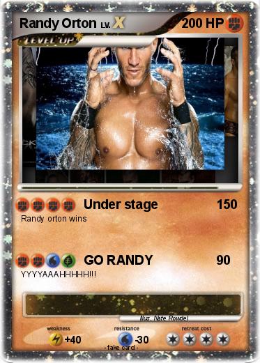 Pokemon Randy Orton