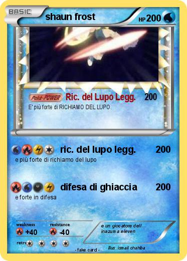 Pokemon shaun frost