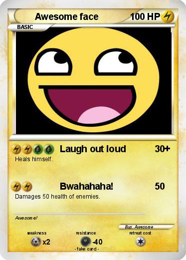 Pokemon Awesome face