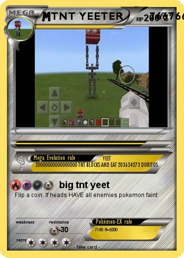 Pokemon TNT YEETER         766766656567