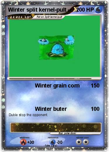 Pokemon Winter split kernel-pult