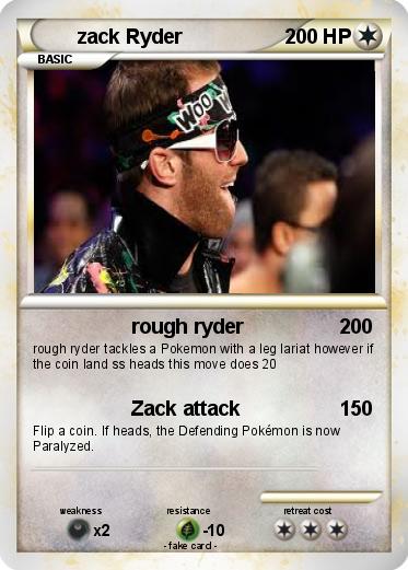 Pokemon zack Ryder