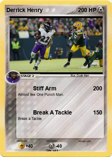 Pokemon Derrick Henry