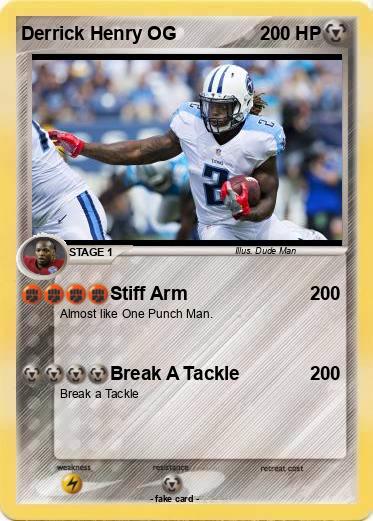 Pokemon Derrick Henry OG