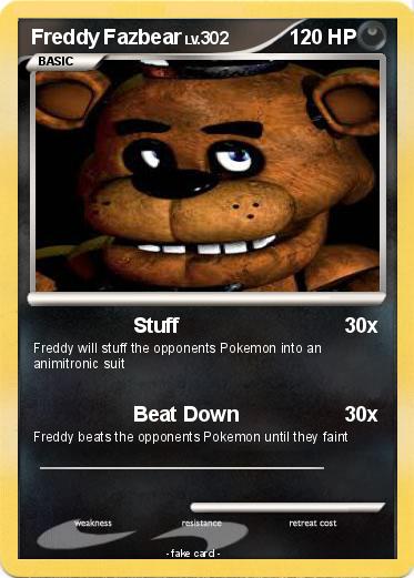 Pokemon Freddy Fazbear