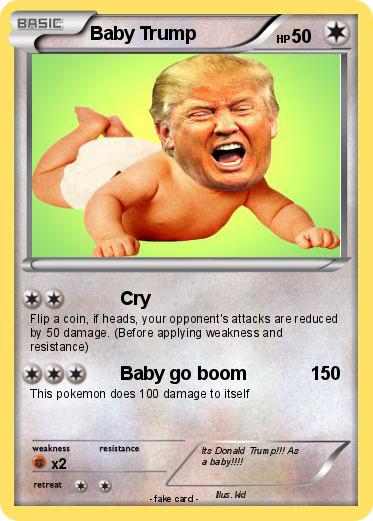 Pokemon Baby Trump