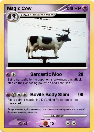Pokemon Magic Cow