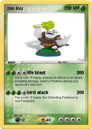 Pokemon zoo lou