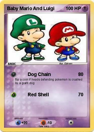 Pokemon Baby Mario And Luigi