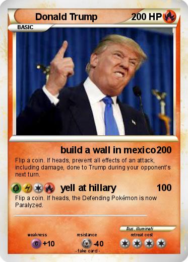Pokemon Donald Trump