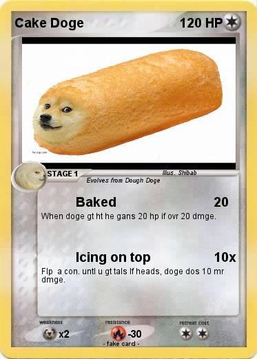 Pokemon Cake Doge