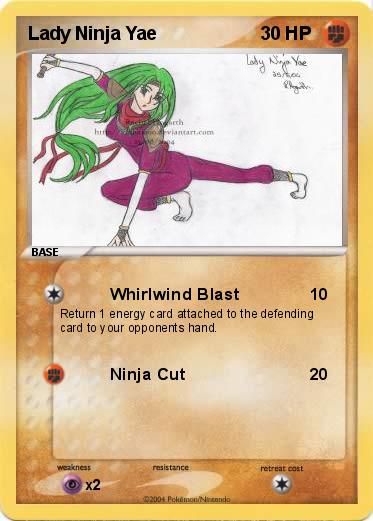 Pokemon Lady Ninja Yae
