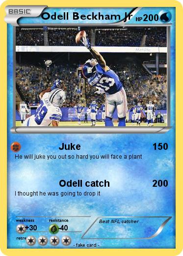 Pokemon Odell Beckham Jr