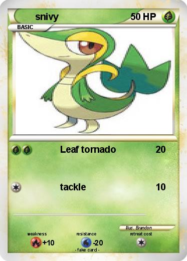 Pokemon snivy