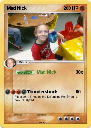 Pokemon Mad Nick