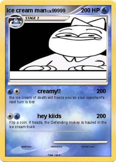 Pokemon ice cream man
