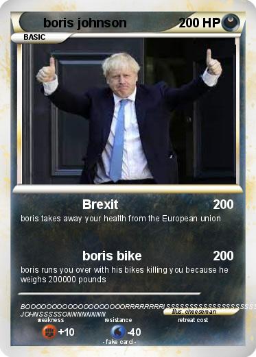 Pokemon boris johnson