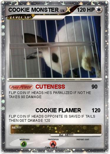Pokemon COOKIE MONSTER