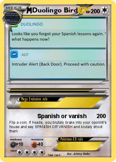 Pokemon Duolingo Bird