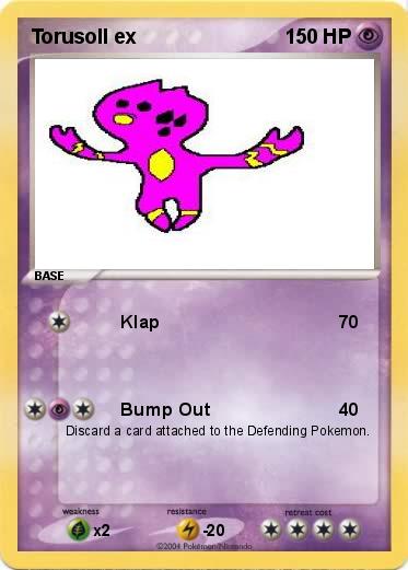 Pokemon Torusoll ex