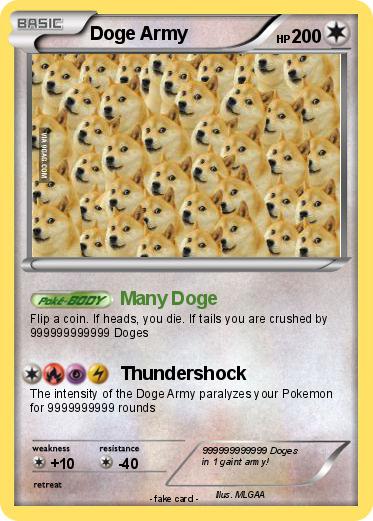 Pokemon Doge Army